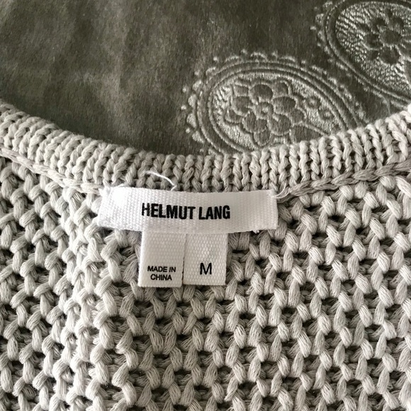 Helmet Lang crochet tank top - Picture 2 of 5